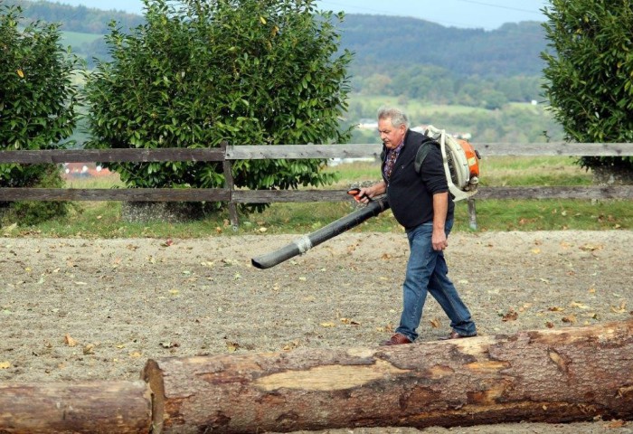 Unermüdlich im Einsatz-Prüfungsleiter Andreas Müller