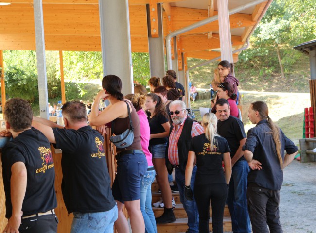 Robert Schmitt war Gastgeber und Aussteller auf Gestüt Kreisald