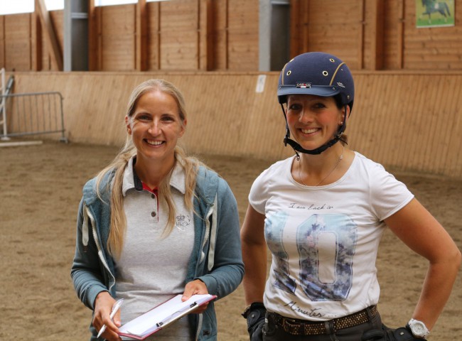 Bianca Grom und Heike Schäfer