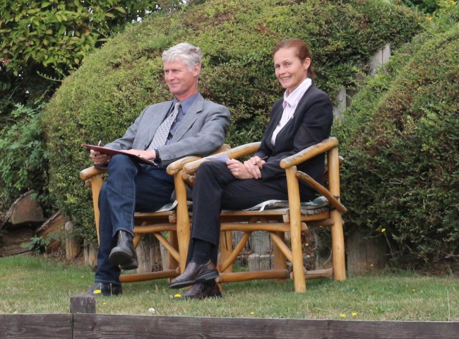 Volker Brodhecker und Beate Harms