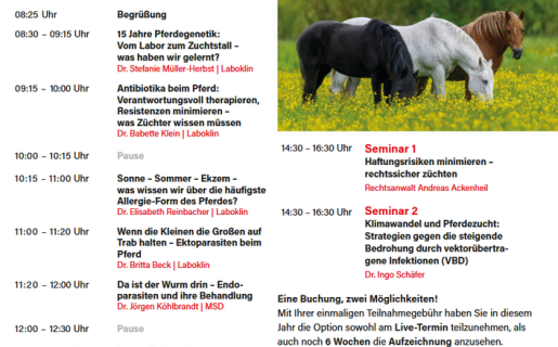 Laboklin Pferdezüchtertag 